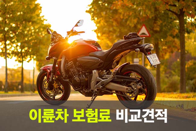 이륜차 보험료 비교견적