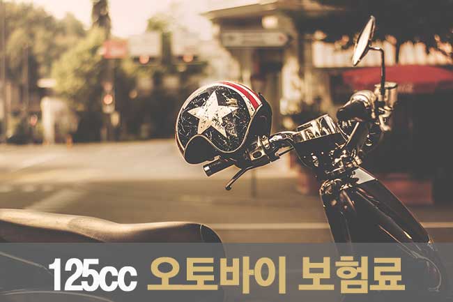 125cc 오토바이보험료